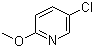 5-氯-2-甲氧基吡啶分子结构 (CAS 13473-01-3)