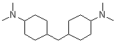 4,4'-亚甲基双[N,N-二甲基环己胺]分子结构 (CAS 13474-64-1)