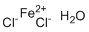 氯化亚铁四水合物分子结构 (CAS 13478-10-9)