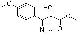 CAS 登录号：134781-82-1, (R)-beta-氨基-4-甲氧基苯丙酸甲酯盐酸盐