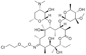 罗红霉素杂质J分子结构 (CAS 134834-12-1)