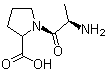 L-丙氨酰-L-脯氨酸分子结构 (CAS 13485-59-1)