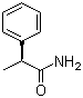 (S)-2-苯基丙酰胺分子结构 (CAS 13490-74-9)