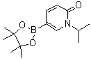 1-异丙基-6-氧代-1,6-二氢吡啶-3-硼酸频哪醇酯分子结构 (CAS 1349151-98-9)