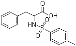 structure of CAS# 13505-32-3, N-[(4-Methylphenyl)sulfonyl]phenylalanine