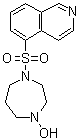 5-[(六氢-4-羟基-1H-1,4-二氮杂卓-1-基)磺酰基]异喹啉分子结构 (CAS 1350827-92-7)