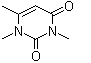 structure of CAS# 13509-52-9, 1,3,6-三甲基-1H,3H-嘧啶-2,4-二酮