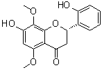 2(S)-2',7-二羟基-5,8-二甲氧基黄烷酮分子结构 (CAS 1351338-14-1)