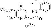 CAS # 13515-40-7, Pigment Yellow 73, C.I. 11738, 2-[(4-Chloro-2-nitrophenyl)azo]-N-(2-methoxyphenyl)-3-oxobutanamide