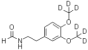 CAS # 1351951-84-2, N-[2-(3,4-Di(methoxy-d<sub>3</sub>)phenyl)ethyl]formamide