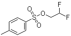 2,2-二氟乙基对甲苯磺酸酯分子结构 (CAS 135206-84-7)