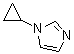 structure of CAS# 135207-17-9, 1-环丙基-1H-咪唑