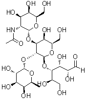 CAS # 1352644-05-3, O-2-(Acetylamino)-2-deoxy-alpha-D-galactopyranosyl-(1→3)-O-[6-deoxy-alpha-L-galactopyranosyl-(1→2)]-O-beta-D-galactopyranosyl-(1→4)-D-galactose