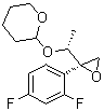 2-[(1R)-1-[(2R)-2-(2,4-二氟苯基)环氧乙烷基]乙氧基]四氢-2H-吡喃分子结构 (CAS 135267-12-8)