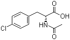 structure of CAS# 135270-40-5, (R)-2-乙酰胺基-4-氯苯丙氨酸