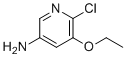 6-氯-5-乙氧基吡啶-3-胺分子结构 (CAS 1352882-51-9)