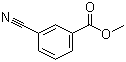3-氰基苯甲酸甲酯分子结构 (CAS 13531-48-1)