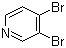 structure of CAS# 13534-90-2, 3,4-二溴吡啶