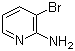 2-氨基-3-溴吡啶分子结构 (CAS 13534-99-1)