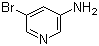 structure of CAS# 13535-01-8, 3-Amino-5-bromopyridine