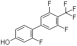 2,3',5'-三氟-4'-(三氟甲基)-[1,1'-联苯]-4-酚分子结构 (CAS 1353578-66-1)