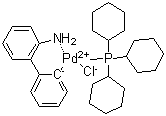structure of CAS# 1353658-81-7, PCy3 Pd G2