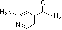 2-氨基-4-吡啶甲酰胺分子结构 (CAS 13538-42-6)