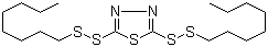 CAS # 13539-13-4, 2,5-Bis(octyldithio)-1,3,4-thiadiazole