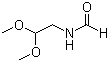 N-(2,2-二甲氧基乙基)甲酰胺分子结构 (CAS 135393-73-6)
