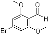 4-溴-2,6-二甲氧基苯甲醛分子结构 (CAS 1354050-38-6)