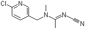 啶虫脒分子结构 (CAS 135410-20-7)
