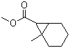 1-甲基双环[4.1.0]庚烷-7-甲酸甲酯分子结构 (CAS 135415-94-0)