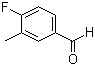 4-氟-3-甲基苯甲醛分子结构 (CAS 135427-08-6)