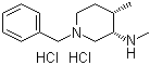 structure of CAS# 1354486-07-9, (3S,4S)-N,4-二甲基-1-苄基-3-哌啶胺二盐酸盐