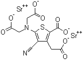 雷尼酸锶分子结构 (CAS 135459-87-9)