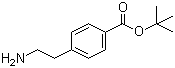 structure of CAS# 135482-70-1, 4-(2-氨基乙基)苯甲酸叔丁酯