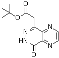 7,8-Dihydro-8-oxo-pyrazino[2,3-d]pyridazine-5-acetic acid 1,1-dimethylethyl ester molecular structure (CAS 1355612-95-1)