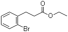 3-(2-溴苯基)丙酸乙酯分子结构 (CAS 135613-33-1)