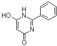 structure of CAS# 13566-71-7, 6-氧代-4-羟基-2-苯基-3,6-二氢嘧啶