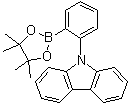structure of CAS# 1357634-60-6, 9-[2-(4,4,5,5-四甲基-1,3,2-二氧杂环戊硼烷-2-基)苯基]-9H-咔唑