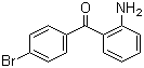 2-氨基-4'-溴二苯甲酮分子结构 (CAS 135776-98-6)