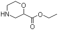 2-吗啉羧酸乙酯分子结构 (CAS 135782-25-1)