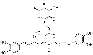 异连翘酯苷 A分子结构 (CAS 1357910-26-9)