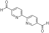 2,2'-联吡啶-5,5'-二甲醛分子结构 (CAS 135822-72-9)