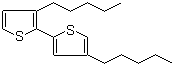 3,4'-二己基-2,2'-联噻吩分子结构 (CAS 135926-93-1)