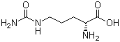 D-瓜氨酸分子结构 (CAS 13594-51-9)