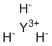 钇三氢化物分子结构 (CAS 13598-57-7)