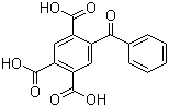 structure of CAS# 135989-69-4, 5-Benzoyl-1,2,4-benzenetricarboxylic acid