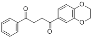 structure of CAS# 1360540-81-3, 1-(2,3-二氢苯并[b][1,4]二恶英-6-基)-4-苯基丁烷-1,4-二酮