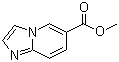 咪唑并[1,2-a]吡啶-6-甲酸甲酯分子结构 (CAS 136117-69-6)